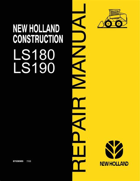 2003 nh skid steer ls180 repair manuel|NEW HOLLAND LS180 REPAIR MANUAL Pdf Download.